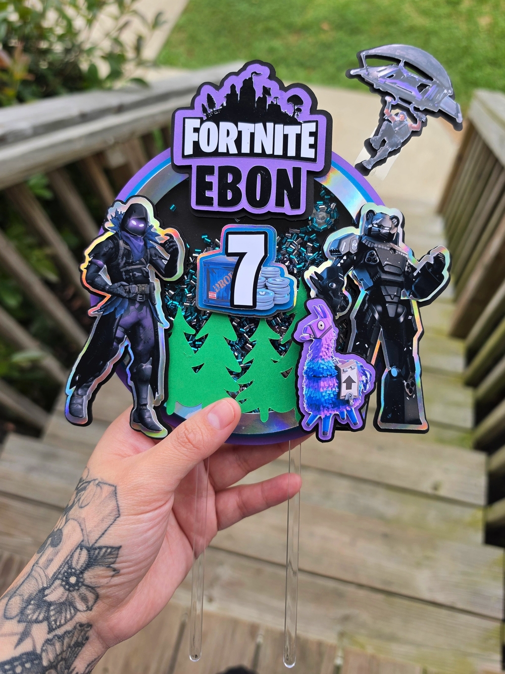 Fortnite Cake Topper
